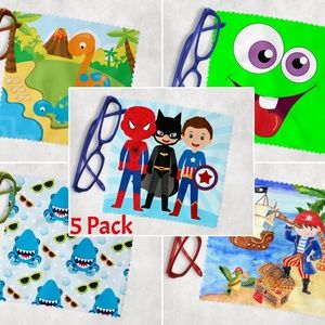 Little Boys Lens Cloth 5 Pack